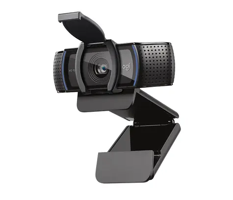 Logitech HD Pro Webcam C920s / webkamera / FHD 1080p / USB 2.0 / černá