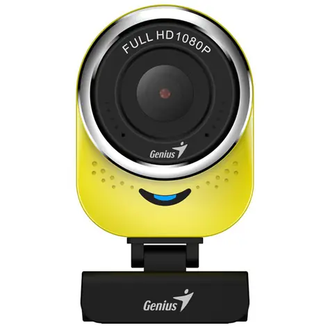 Genius QCam 6000 žlutá / Web kamera / 1920x1080 / USB 2.0 / mikrofon