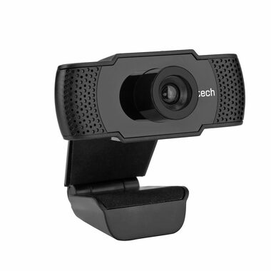 C-TECH CAM-07HD černá / webová kamera / 720P