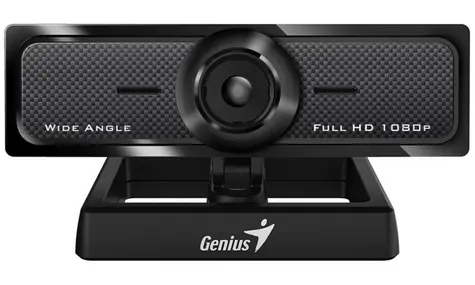 Genius WideCam F100 V2 černá / Web kamera / FullHD 1080P / USB 2.0 / širokoúhlá 120° / mikrofon