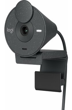 Logitech Brio 300 šedá / webkamera / 1920 x 1080 / USB-C