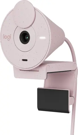 Logitech Brio 300 růžová / webkamera / 1920 x 1080 / USB-C