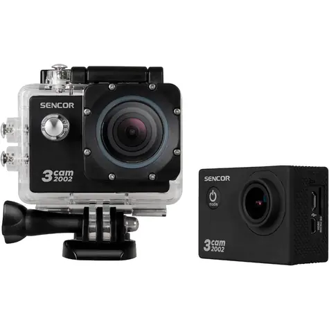 SENCOR 3CAM 2002 / Outdoorová kamera / 1280x720 @30FPS / FOV: 120° / USB / microSD 
