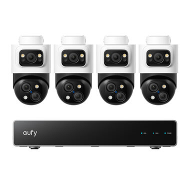 Anker eufy Bezpečnostní NVR PoE systém / sada NVR jednotka+4ks venkovní kamera Anker eufy S4 Max 4K