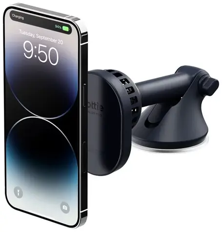 iOttie Velox Pro magnetický držák do auta s MagSafe černá 