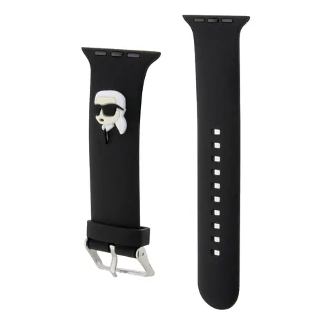 Karl Lagerfeld Karl Head NFT Řemínek pro Apple Watch 38/40/41 černá