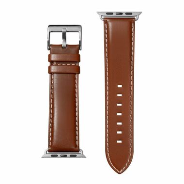 LAUT Oxford kožený řemínek pro Apple Watch 42 & 44 mm hnědá