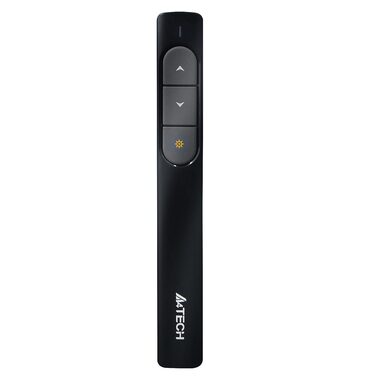 A4tech LP15 černá / bezdrátový prezentér s laserem / ukazovátko / 2.4 GHz