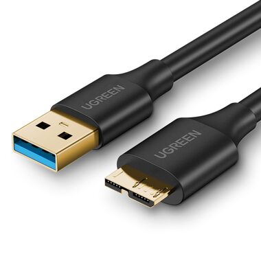 UGREEN Kabel USB-A 3.0 (M) - Micro USB-B 3.0 (M) 2m černá
