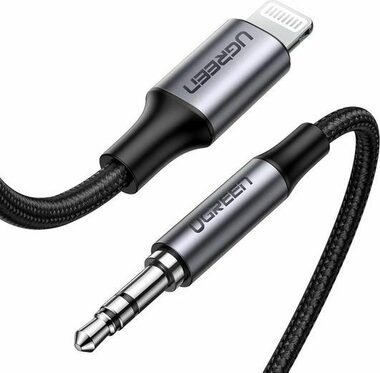 UGREEN 70509 Kabel Lightning (M) - 3.5mm Jack (M) 1m černá