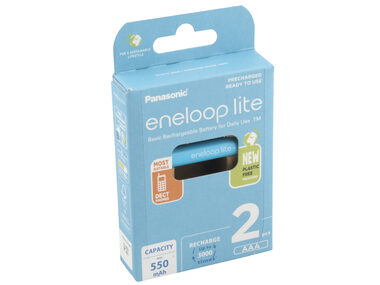 Panasonic Eneloop Lite Nabíjecí baterie AAA 550mAh 2ks / Ni-MH / blistr