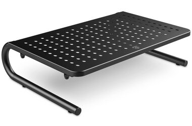 CONNECT IT FOR HEALTH Podstavec pod monitor a notebook černá / 370x280x100 mm / Nosnost: až 20 kg