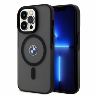 BMW IML Signature MagSafe Kryt pro Apple iPhone 15 Pro černá