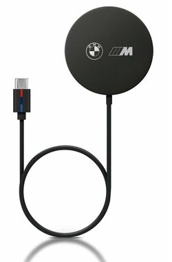 BMW M Edition 15W Magnetická Bezdrátová Nabíječka černá
