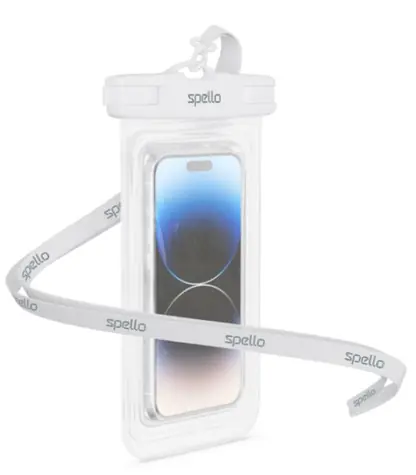 Epico Spello Vodotěsné pouzdro na telefon do 6.7" bílá / IPX8