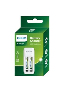 Philips SCB2070NB/00 / USB nabíječka AAA baterií / 2x AAA