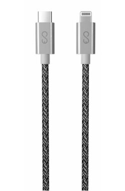 Epico Datový kabel USB-C na Lightning 60W 1.2m šedá / Lightning(M) / USB-C(M)