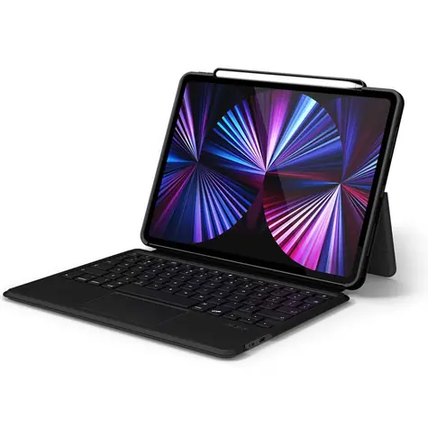 Epico Ochranný kryt s klávesnicí pro Apple iPad Pro 12.9 (2021) černá