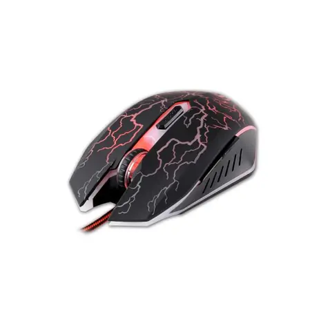 Rebeltec Diablo černá / Herní myš / 2400 DPI / USB-A / podsvícení LED