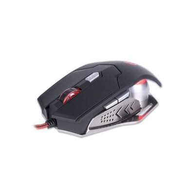 Rebeltec Falcon černá / Herní myš / 2400 DPI / USB-A / podsvícení LED