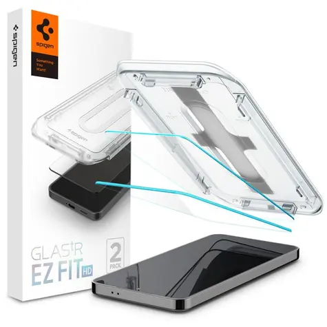 Spigen Glass tR EZ Fit HD ochranné sklo pro Samsung Galaxy S24/S25 2ks 