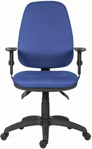Powerton Anna modrá / Kancelářské ergonomické křeslo / nosnost 120 kg
