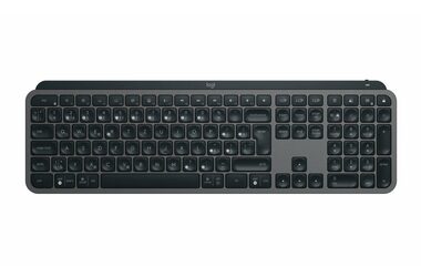 Logitech MX Keys S šedá / bezdrátová klávesnice / USB-C / BT / CZ&SK layout 
