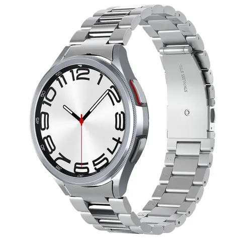 Spigen Modern Fit 316L řemínek pro Galaxy Watch6 Classic 47mm stříbrná