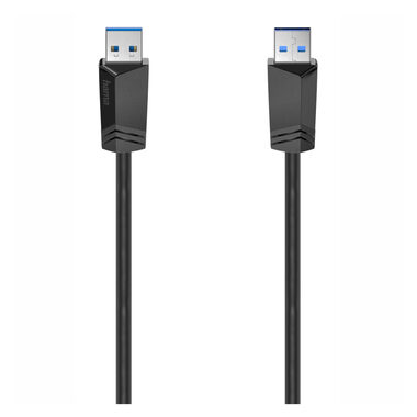Rozbaleno - Hama 200624 propojovací kabel USB 3.1 A na USB 3.1 A 1.5m černá  / rozbaleno