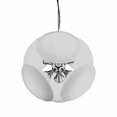 Luxera DIAMO 6x E14 chrom / 40W / 42cm / IP20
