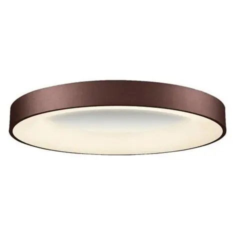 Luxera GENTIS stropní stmívatelné LED svítidlo hnědá / 75W / 4700lm / 4000K