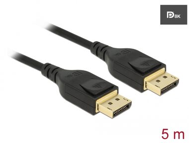 DeLock Kabel DisplayPort 1.4 (M) - DisplayPort 1.4 5m černá