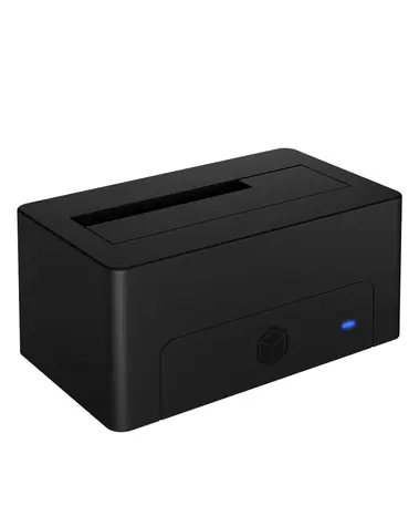 Icy Box IB-1121-U3 černá / Dokovací stanice pro HDD / 2.5" & 3.5" / USB 3.2 Gen 1