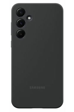 Samsung Silikonový zadní kryt pro Samsung Galaxy A55 černá