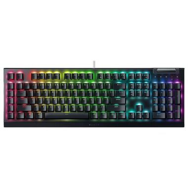 Razer BlackWidow V4 X Green Switch černá / Herní klávesnice / mechanická / Razer green / USB / US Layout