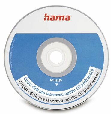 Hama CD čisticí disk / s čisticí kapalinou a úložním obalem