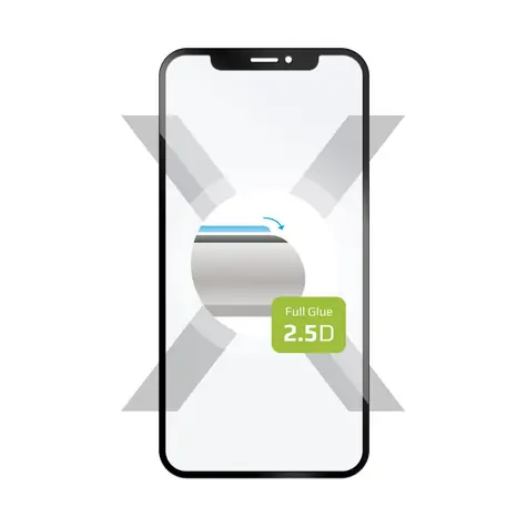 FIXED Ochranné tvrzené sklo Full-Cover pro Xiaomi Redmi Note 13 Pro 5G/POCO X6 5G / lepení přes celý displej černé