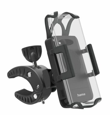 Hama Strong černá / Univerzální držák telefonu na kolo / šířka 5-9 cm