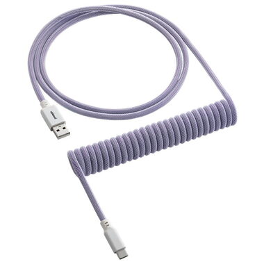 CableMod Classic Coiled Keyboard Cable USB-C - USB-A 1.5m Rum Raisin / Kabel pro klávesnici