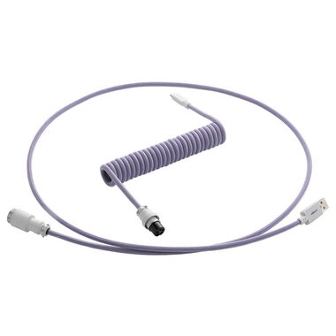 CableMod PRO Coiled Keyboard Cable USB-C - USB-A 1.5m Rum Raisin / Kabel pro klávesnici