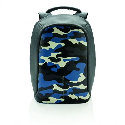 XD Design Bobby Compact camouflage modrá / Bezpečnostní batoh pro notebook / do 14" / 11 L 