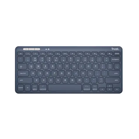 Trust Lyra modrá / Bezdrátová klávesnice / membránová / Bluetooth / US Layout