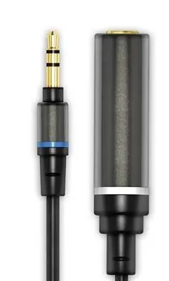 IK Multimedia iLine Mono Output Adaptér jack 3.5mm (M) - jack 6.35mm (F)