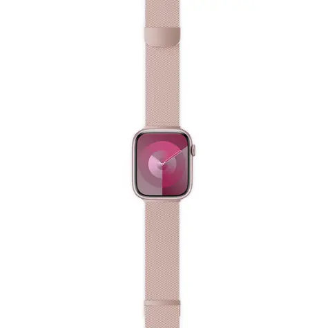 Epico Milanese+ řemínek pro Apple Watch 42/44/45/46/49 mm - růžová