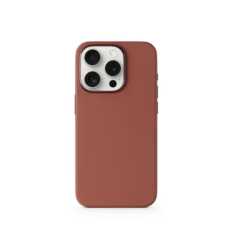 Epico Mag+ Leather Case zadní kryt pro iPhone 15 Pro Max hnědá