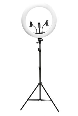 RIO RL18 / Profesionální světlo pro natáčení telefonem / 360° / výška 75-185cm / stmívací
