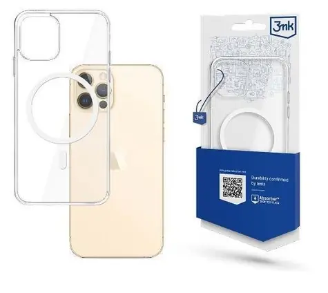 3mk MagCase ochranný kryt pro Apple iPhone 15 Pro čirá