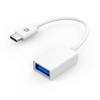 HP DHC-TC105 redukce USB-A 3.0 (F) - USB-C 3.0 (M) 15 cm bílá