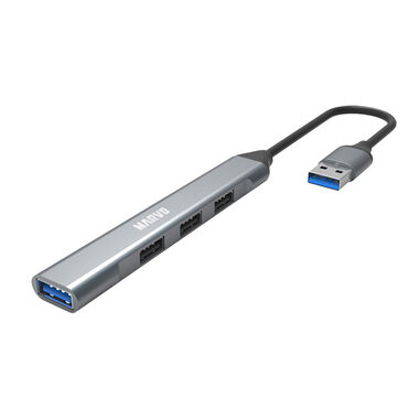 Marvo UH-ATC01 stříbrná / USB hub / 1x USB-A 3.0 / 3x USB-A 2.0