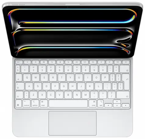 Apple Magic Keyboard pro iPad Pro 11" (M4) ENG bílá / Pouzdro s klávesnicí / ENG Layout